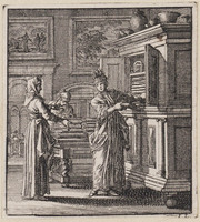 KG 05880
<br/>
De Kas..
<br/>
<em>Luyken, Jan (1649-1712)</em>